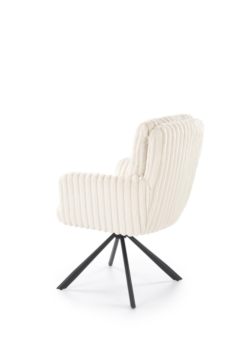 K572 krzesło obrotowe kolor kremowy