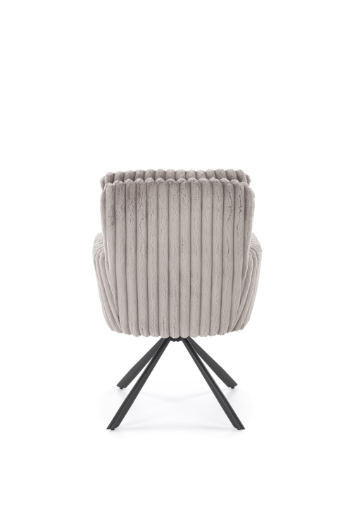 K572 krzesło obrotowe kolor popielaty