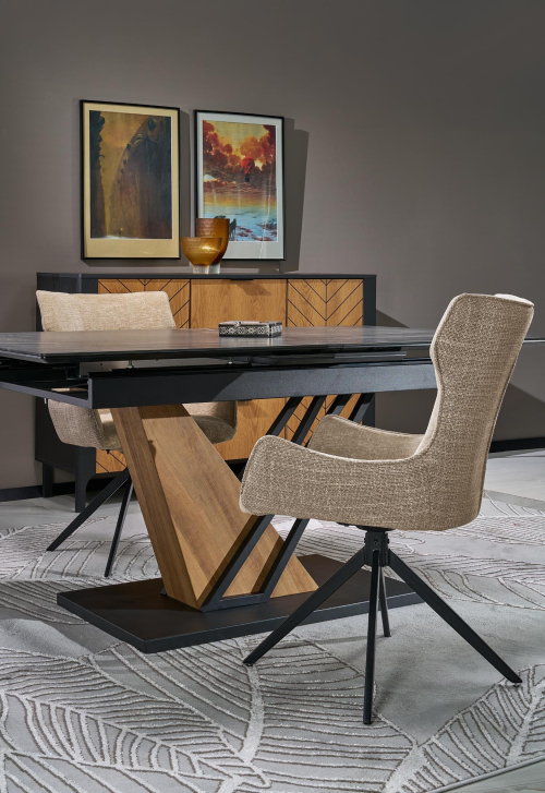 K573 krzesło obrotowe kolor beżowy