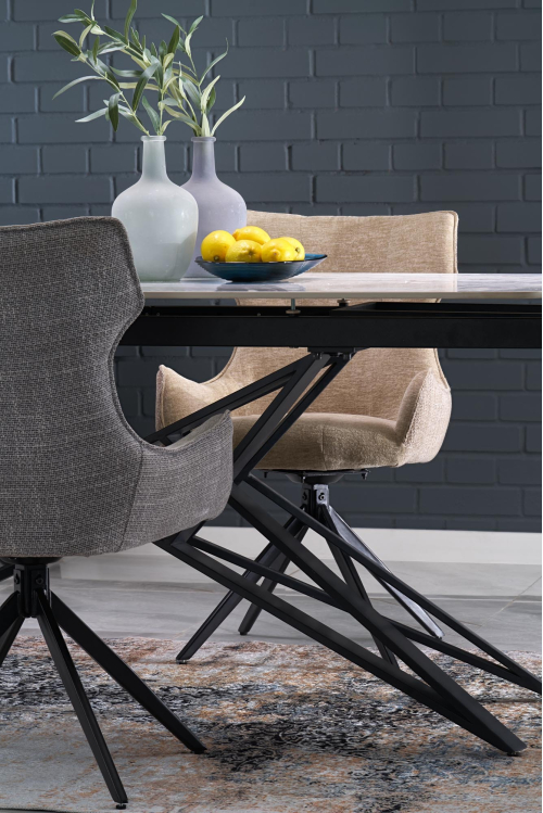 K573 krzesło obrotowe kolor beżowy