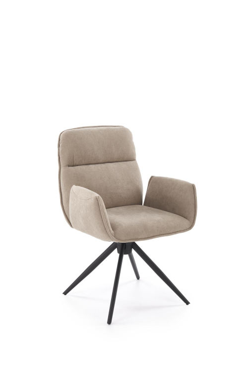 K574 krzesło obrotowe kolor  ciemny beżowy