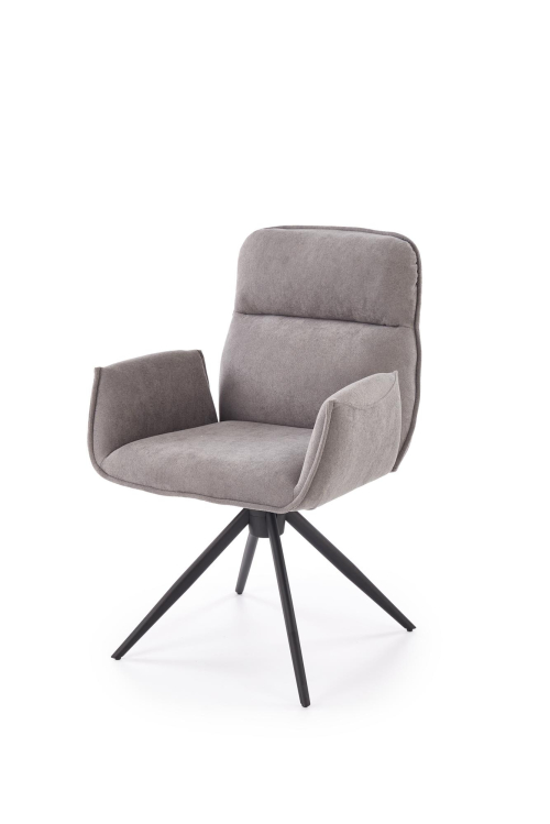 K574 krzesło obrotowe kolor popielaty