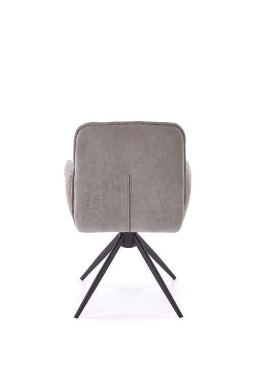 K574 krzesło obrotowe kolor popielaty