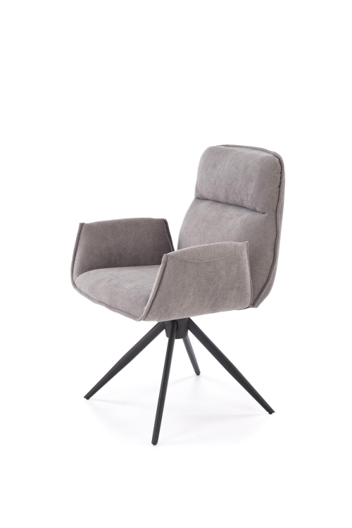 K574 krzesło obrotowe kolor popielaty