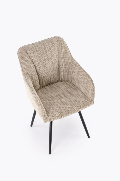 K576 krzesło obrotowe kolor beżowy