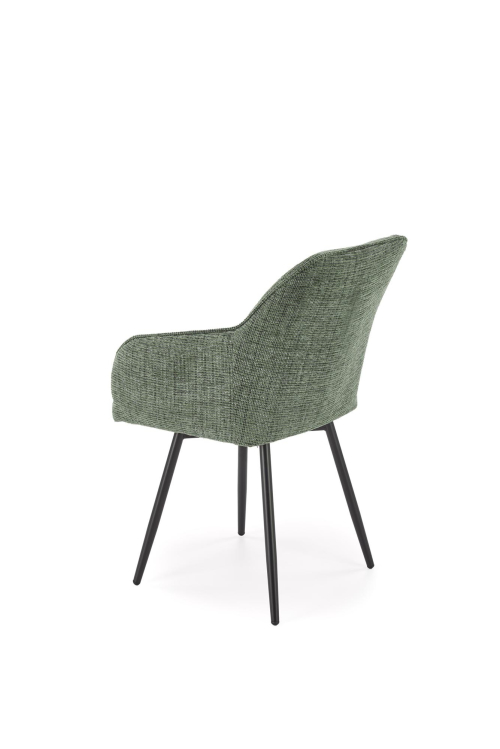 K576 krzesło z funkcją obrotu kolor oliwkowy