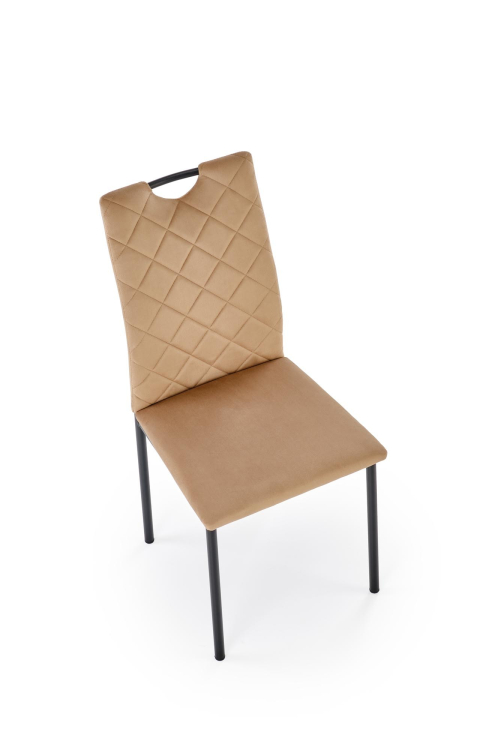 K577 krzesło kolor beżowy / czarny