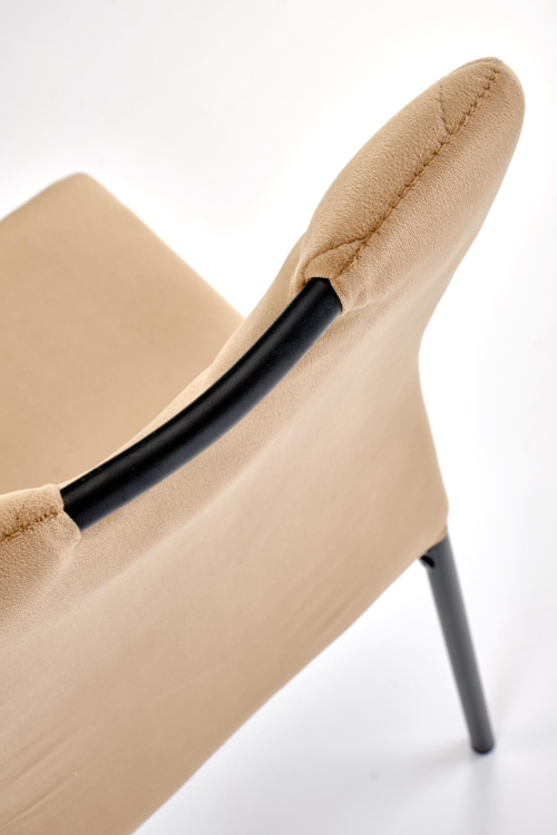 K577 krzesło kolor beżowy / czarny