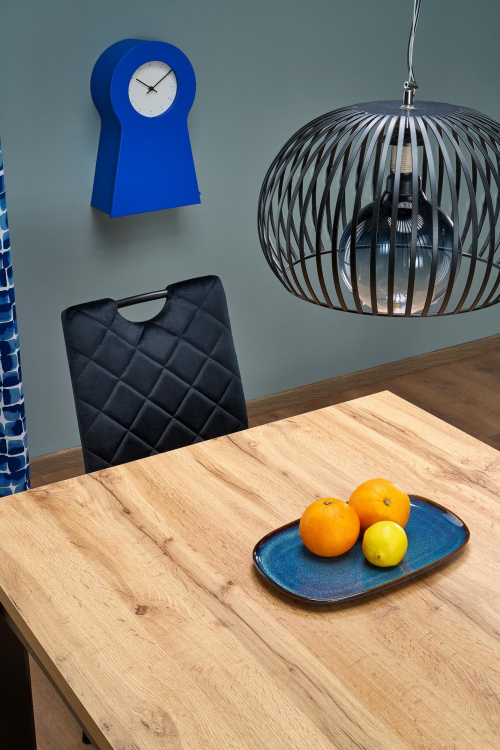 K577 krzesło kolor czarny / czarny