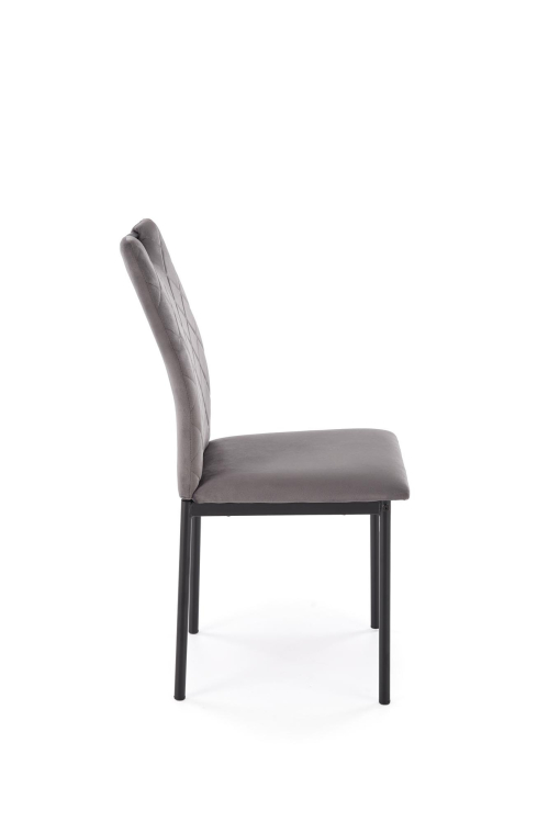 K577 krzesło kolor popielaty / czarny