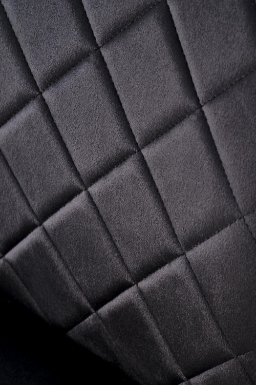 K578 krzesło kolor czarny / srebrny