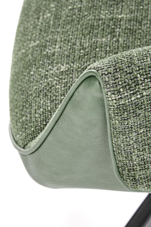 K579 krzesło z funkcją obrotu kolor zielony