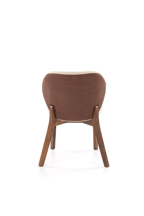 K583 krzesło kolor orzechowy / brązowy / beżowy