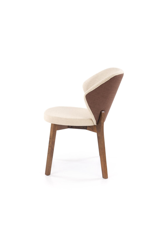 K583 krzesło kolor orzechowy / brązowy / beżowy