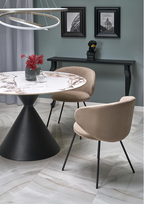 K587 krzesło kolor beżowy