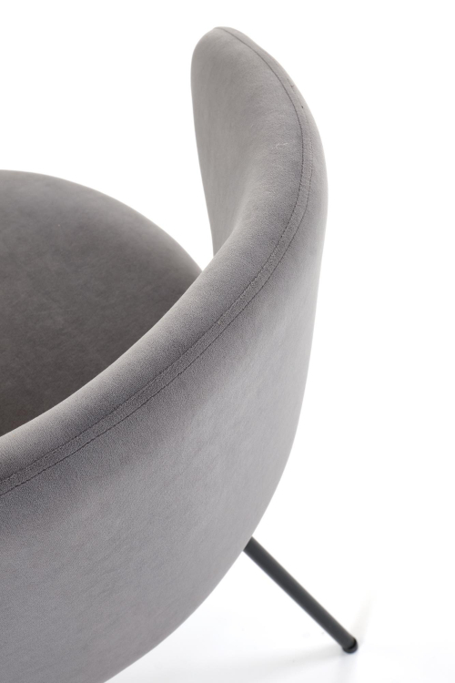 K587 krzesło kolor popielaty