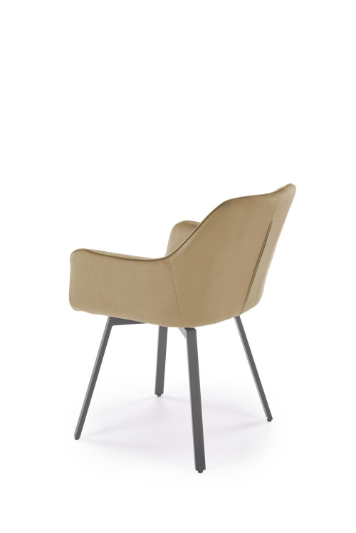 K588 krzesło z funkcją obrotu beżowy