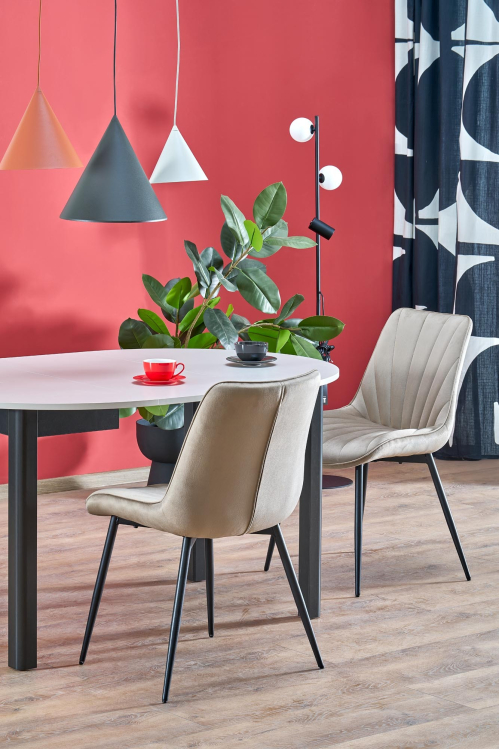 K589 krzesło kolor beżowy