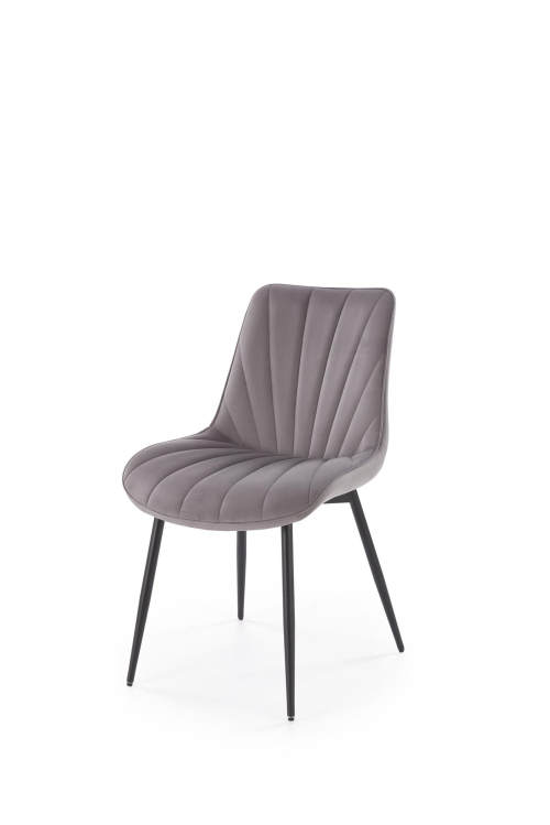K589 krzesło kolor popielaty