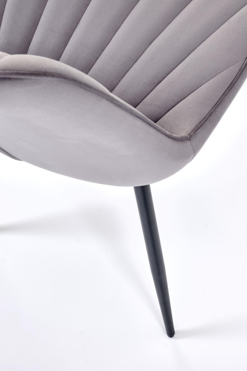 K589 krzesło kolor popielaty