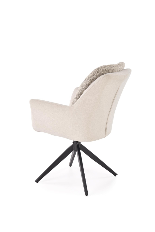 K591 krzesło obrotowe kolor jasny popiel