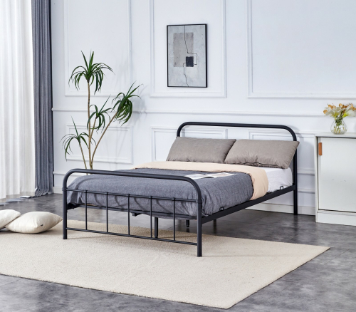 LINDA 140 łożko czarne