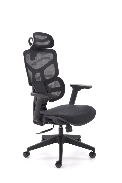 MACAR fotel gabinetowy, czarny