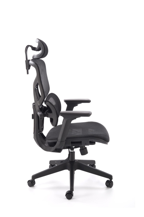 MACAR fotel gabinetowy, czarny