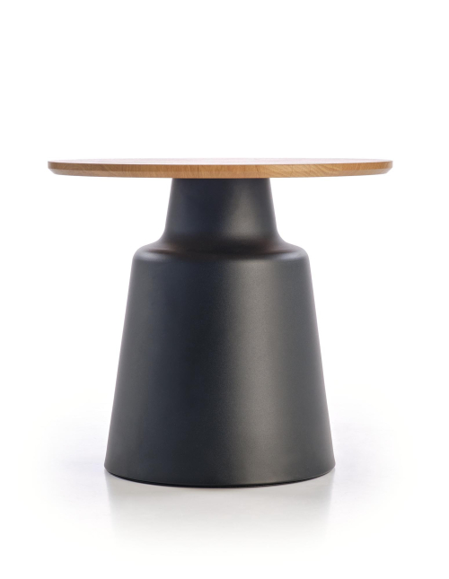 MALOMI zestaw 2 ław, naturalny/czarny