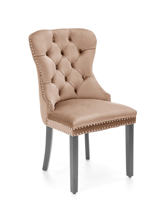 MIYA krzesło kolor czarny / tap: beżowy