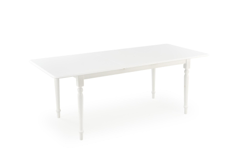 NELSON stół rozkładany 160-200/90/76 cm, biały