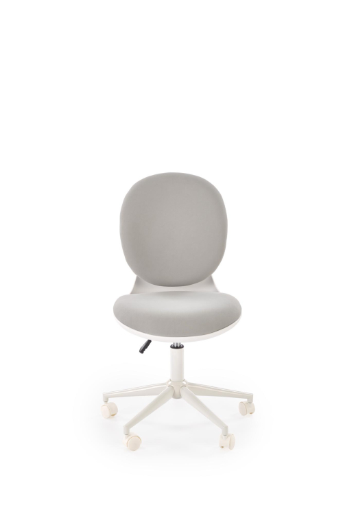 ORION 2 fotel młodzieżowy, biały - jasny popiel