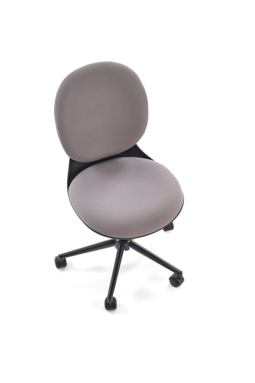 ORION  fotel młodzieżowy, czarny - popielaty