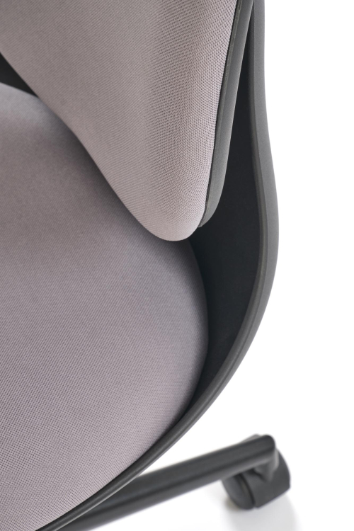 ORION  fotel młodzieżowy, czarny - popielaty