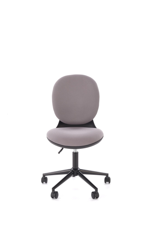 ORION  fotel młodzieżowy, czarny - popielaty