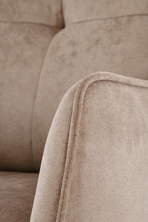 SCAMPI fotel obrotowy wypoczynkowy, cappuccino