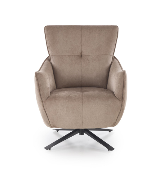 SCAMPI fotel obrotowy wypoczynkowy, cappuccino