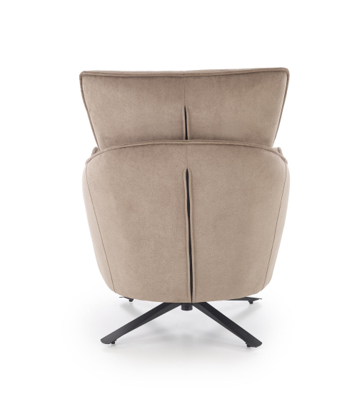 SCAMPI fotel obrotowy wypoczynkowy, cappuccino