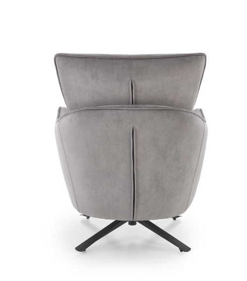 SCAMPI fotel obrotowy wypoczynkowy, popielaty