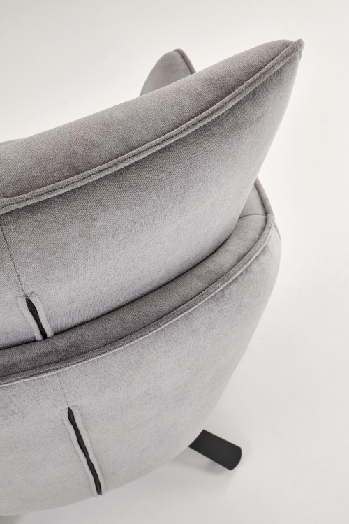 SCAMPI fotel obrotowy wypoczynkowy, popielaty