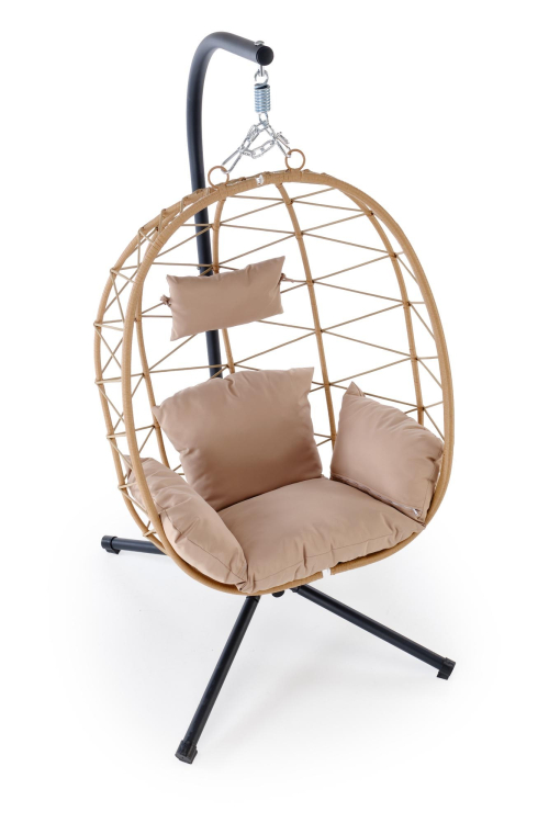 SNAKE fotel ogrodowy, naturalny / beżowy