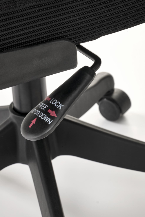 SOREN fotel obrotowy czarny