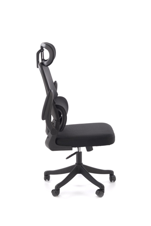 SOREN fotel obrotowy czarny