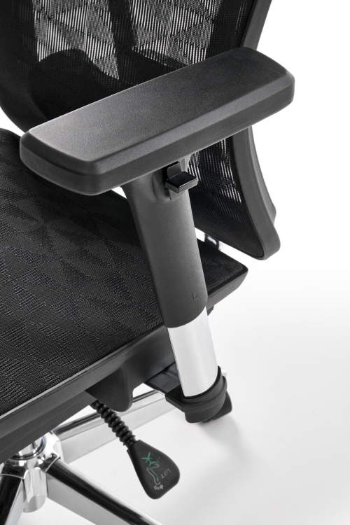 VIXEN fotel biurowy obrotowy czarny