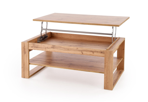 BETTY ława z podnoszonym blatem dąb artisan