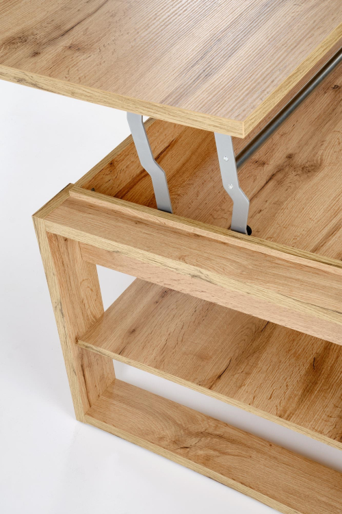 BETTY ława z podnoszonym blatem dąb artisan