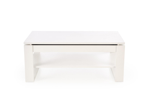 BETTY ława z podnoszonym blatem biały