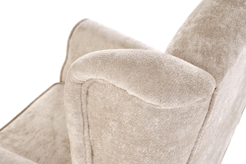 HERMES fotel wypoczynkowy, beżowy (tkanina MARKOS 14-#3)