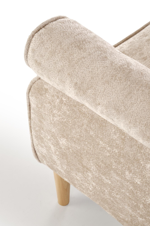 HERMES fotel wypoczynkowy, beżowy (tkanina MARKOS 14-#3)