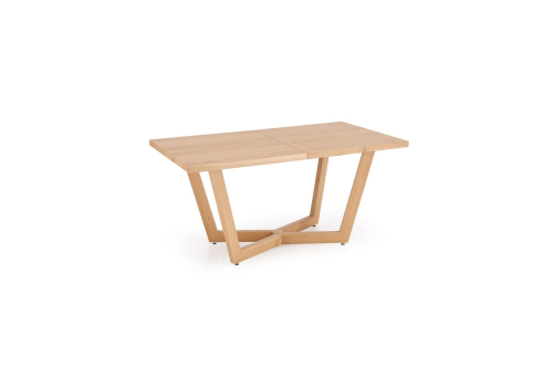 MASSIVE 3 stół rozkładany 160-250x90x77 cm dąb naturalny/dąb naturalny